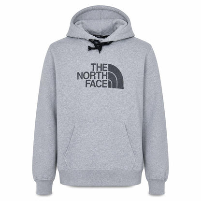 Mens UK Size M The North Face Grey Pullover Hoodie