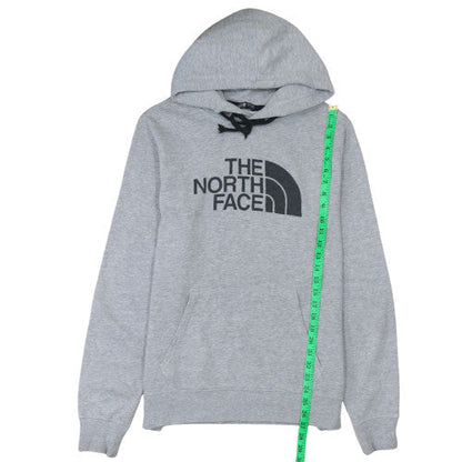 Mens UK Size M The North Face Grey Pullover Hoodie