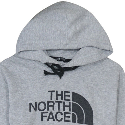 Mens UK Size M The North Face Grey Pullover Hoodie