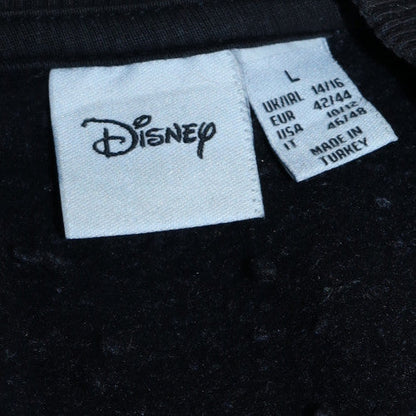 Womens UK Size L Disney Black Pullover Sweatshirt