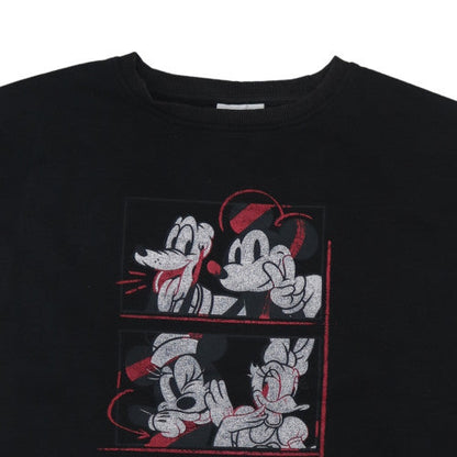 Womens UK Size L Disney Black Pullover Sweatshirt