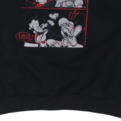 Womens UK Size L Disney Black Pullover Sweatshirt