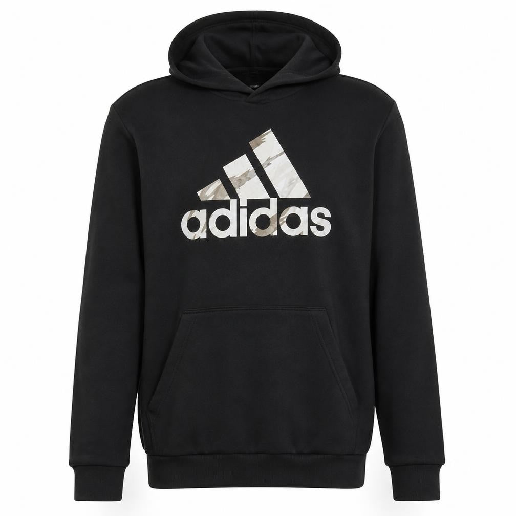 Mens UK Size S adidas Black Pullover Hoodie