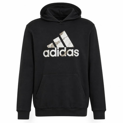 Mens UK Size S adidas Black Pullover Hoodie