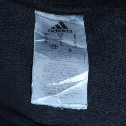 Mens UK Size S adidas Black Pullover Hoodie