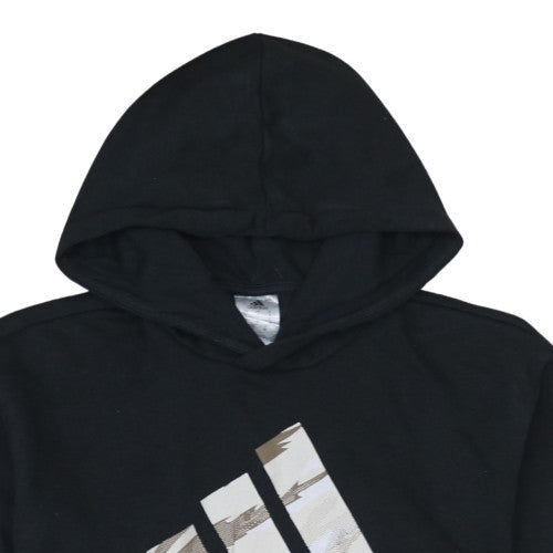 Mens UK Size S adidas Black Pullover Hoodie