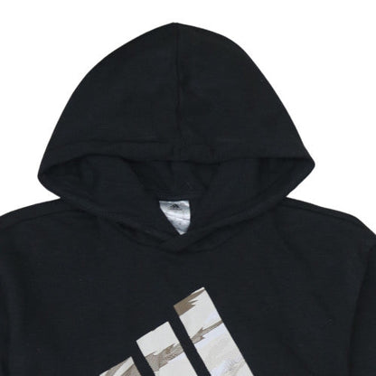 Mens UK Size S adidas Black Pullover Hoodie