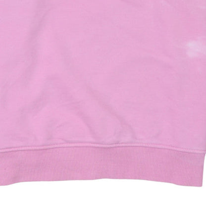 Womens UK Size S Tommy Jeans Pink Pullover Sweatshirt