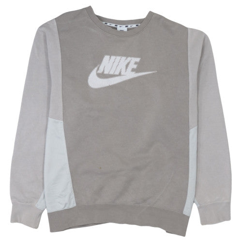 Womens UK Size XL Nike Beige Pullover Sweatshirt