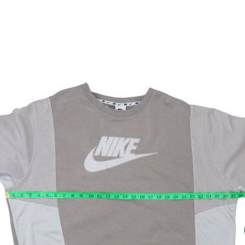 Womens UK Size XL Nike Beige Pullover Sweatshirt