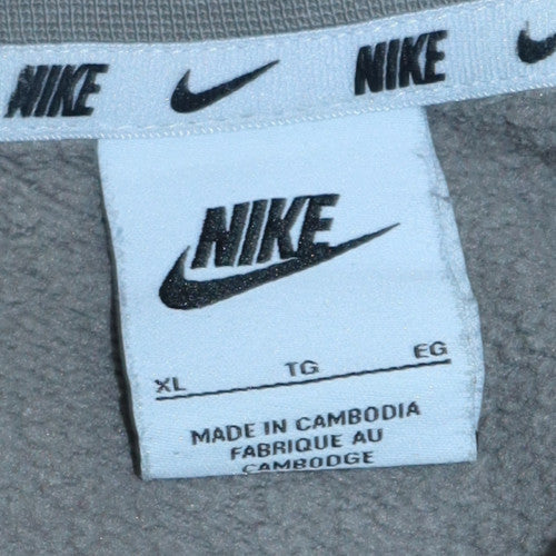 Womens UK Size XL Nike Beige Pullover Sweatshirt