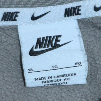 Womens UK Size XL Nike Beige Pullover Sweatshirt