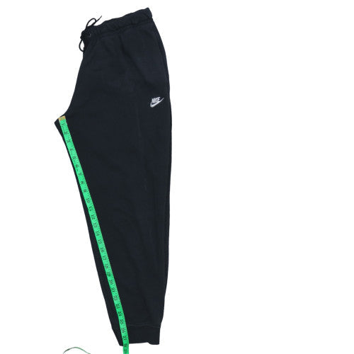 Mens UK Size L Nike Regular Fit Sweatpants Black Trousers