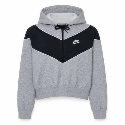 Womens UK Size M Nike Grey Pullover Hoodie