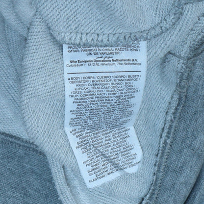 Womens UK Size M Nike Grey Pullover Hoodie