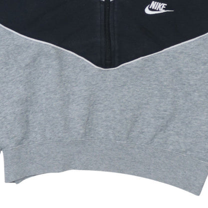 Womens UK Size M Nike Grey Pullover Hoodie