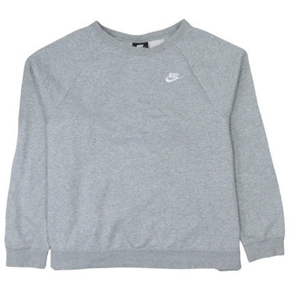 Womens UK Size 1X Nike Grey Pullover Sweatshirt