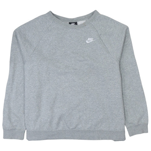 Womens UK Size 1X Nike Grey Pullover Sweatshirt