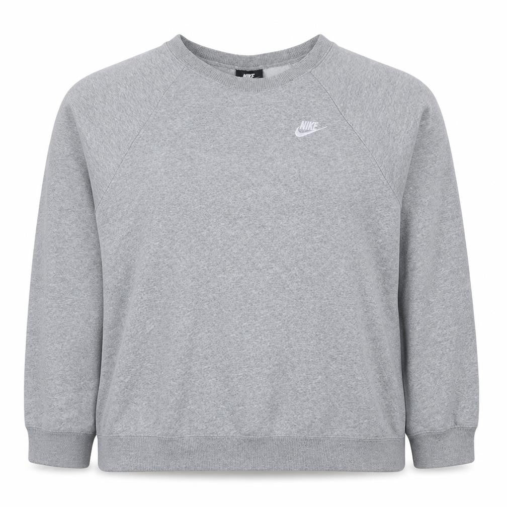 Womens UK Size 1X Nike Grey Pullover Sweatshirt