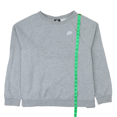 Womens UK Size 1X Nike Grey Pullover Sweatshirt