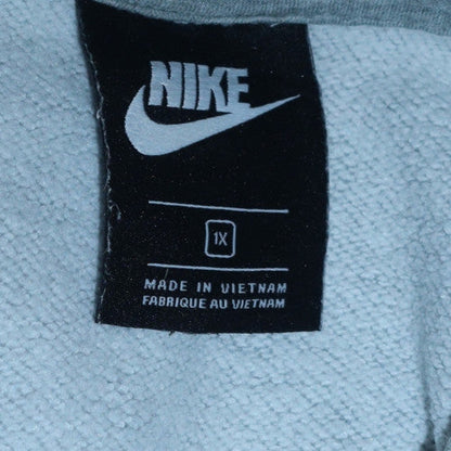 Womens UK Size 1X Nike Grey Pullover Sweatshirt