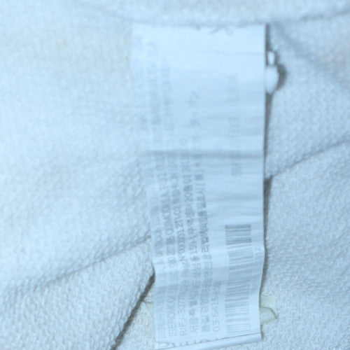 Womens UK Size XS Bershka White Pullover Sweatshirt