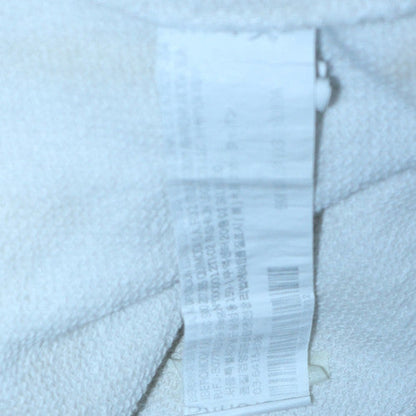 Womens UK Size XS Bershka White Pullover Sweatshirt