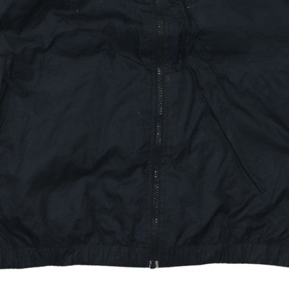 Mens UK Size L adidas Black Windbreaker Coat