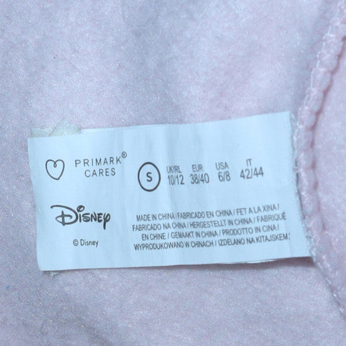 Womens UK Size S Primark Pink Pullover Hoodie