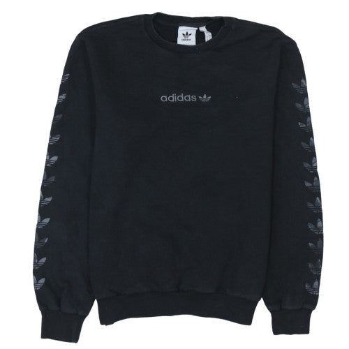 Womens UK Size XS adidas Black Pullover Sweatshirt