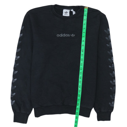 Womens UK Size XS adidas Black Pullover Sweatshirt