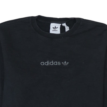 Womens UK Size XS adidas Black Pullover Sweatshirt