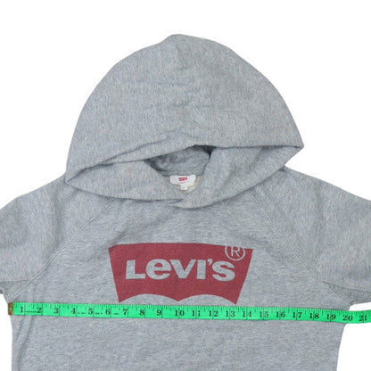 Mens UK Size S Levi's Grey Pullover Hoodie