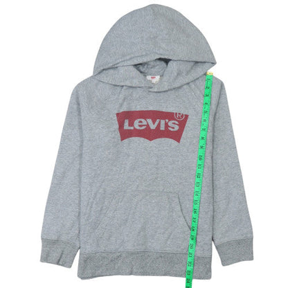 Mens UK Size S Levi's Grey Pullover Hoodie