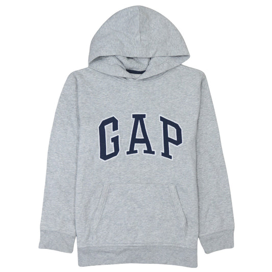 Boys UK Size 14-16 Years Gap Grey Pullover Hoodie