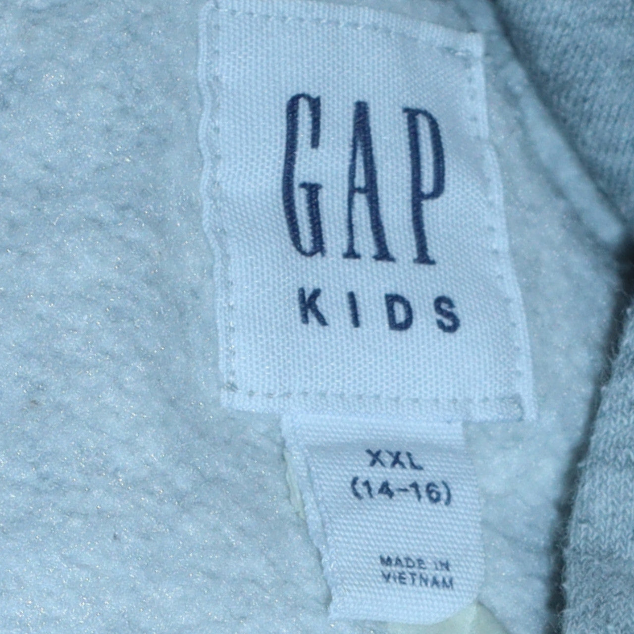 Boys UK Size 14-16 Years Gap Grey Pullover Hoodie