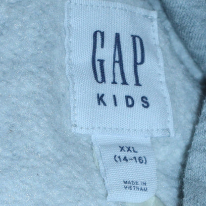 Boys UK Size 14-16 Years Gap Grey Pullover Hoodie
