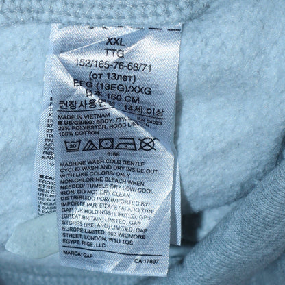 Boys UK Size 14-16 Years Gap Grey Pullover Hoodie