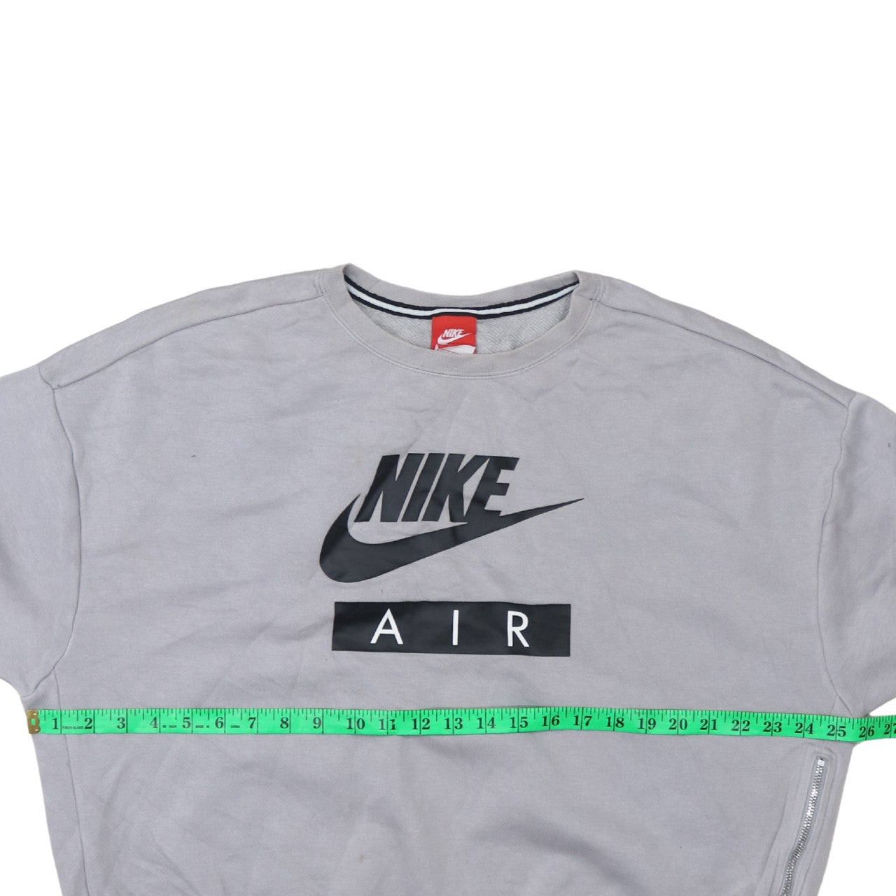 Womens UK Size L Nike Grey Pullover Sweatshirt