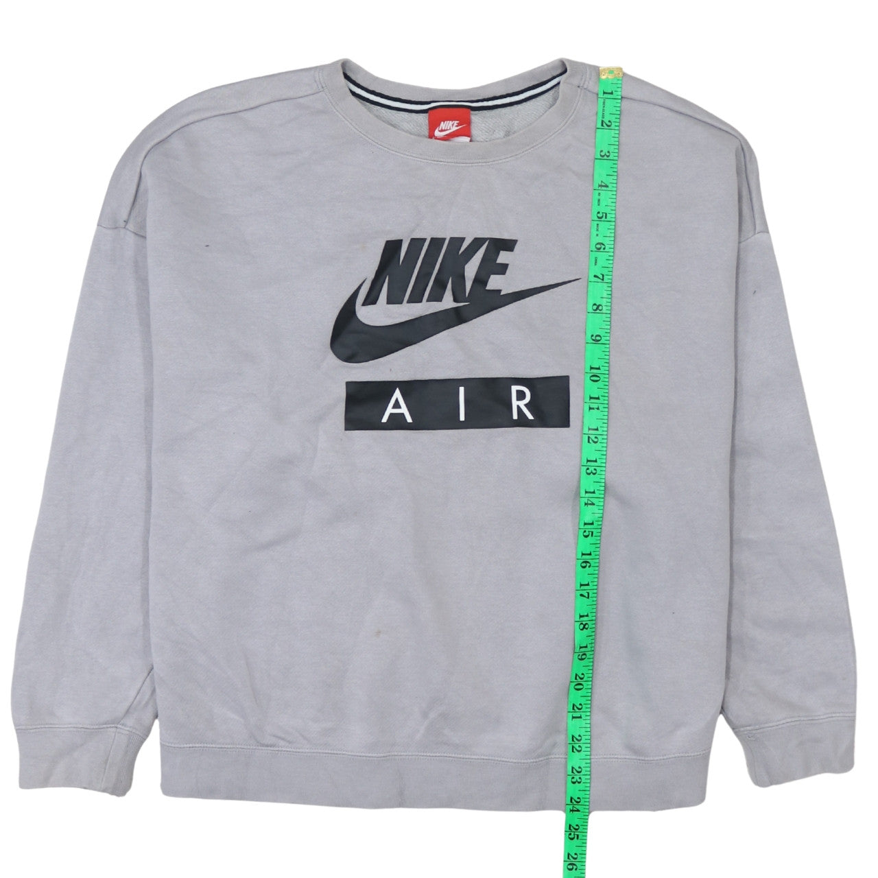 Womens UK Size L Nike Grey Pullover Sweatshirt
