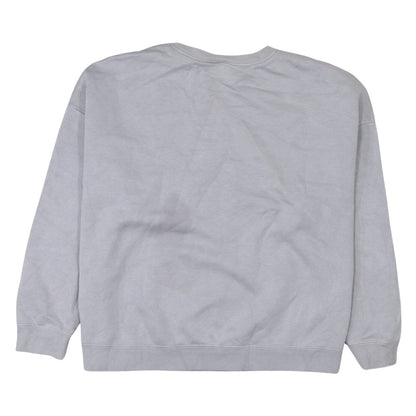 Womens UK Size L Nike Grey Pullover Sweatshirt