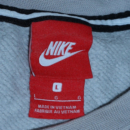 Womens UK Size L Nike Grey Pullover Sweatshirt