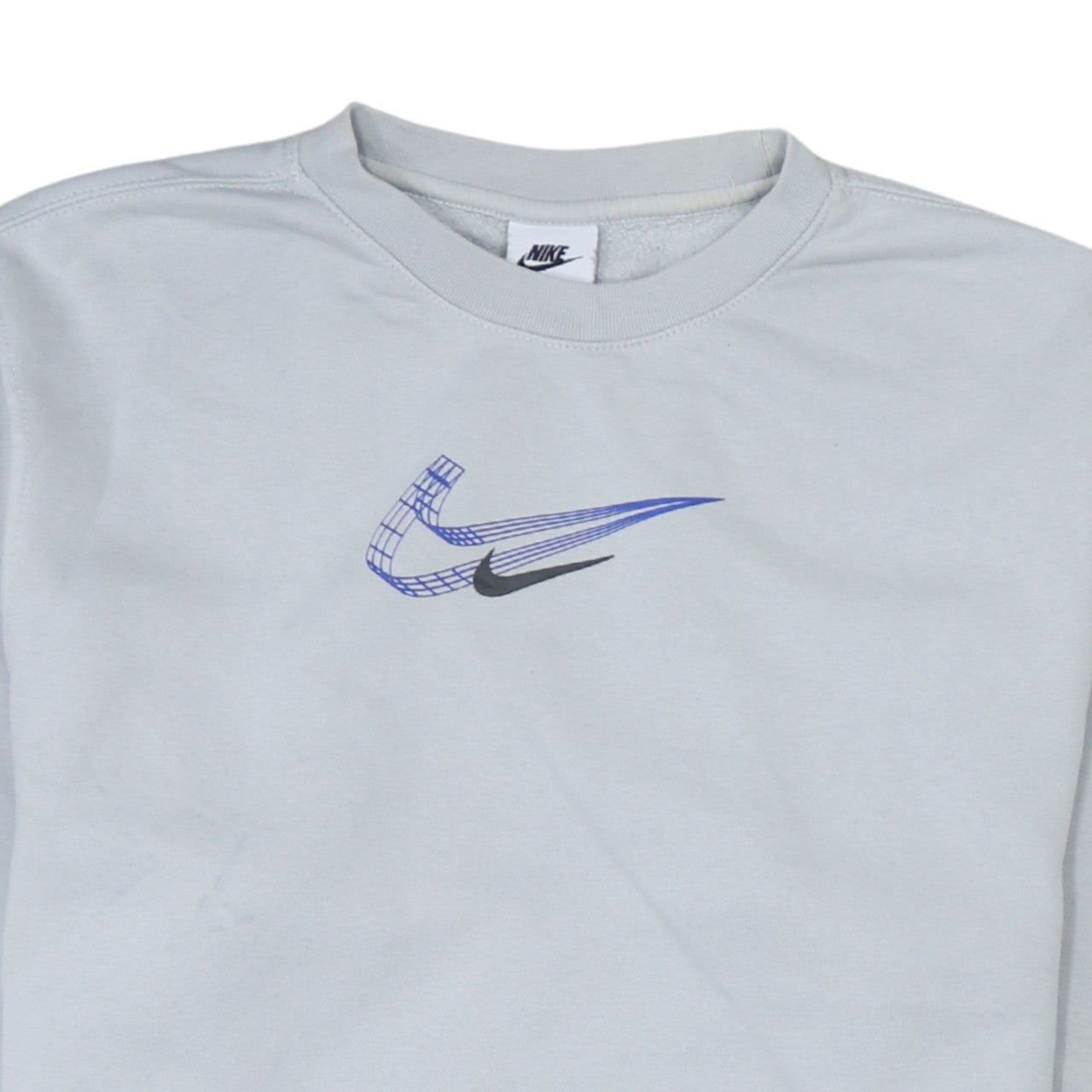 Womens UK Size S Nike Grey Pullover Sweatshirt