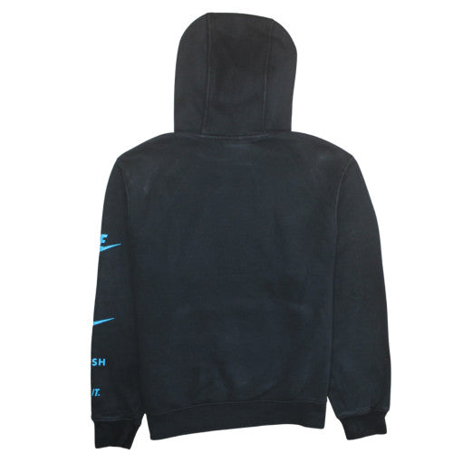 Mens UK Size M Nike Black Pullover Hoodie