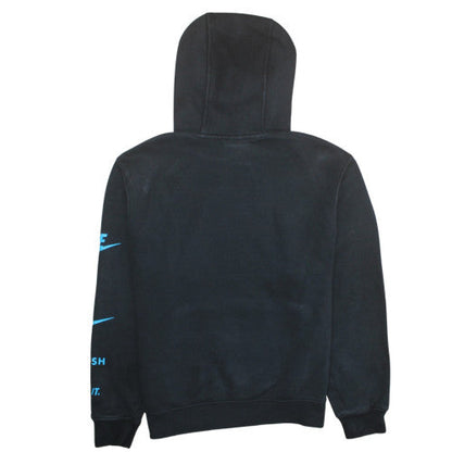 Mens UK Size M Nike Black Pullover Hoodie