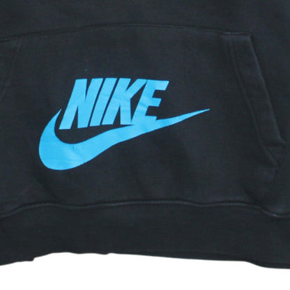 Mens UK Size M Nike Black Pullover Hoodie
