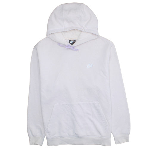 Womens UK Size XL Nike White Pullover Hoodie