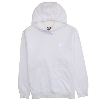 Womens UK Size XL Nike White Pullover Hoodie