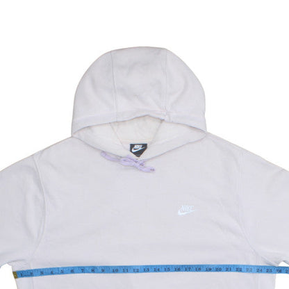 Womens UK Size XL Nike White Pullover Hoodie
