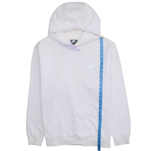 Womens UK Size XL Nike White Pullover Hoodie